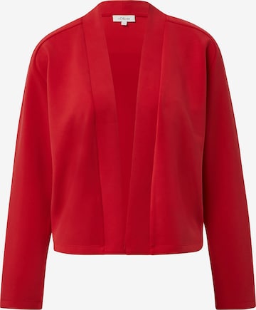 s.Oliver Sweatvest in Rood: voorkant