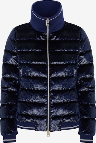 Veste mi-saison Herno en bleu : devant