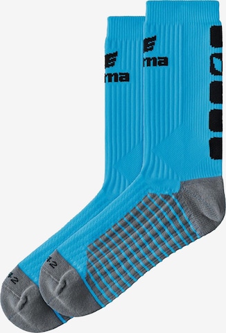 ERIMA Athletic Socks in Blue: front