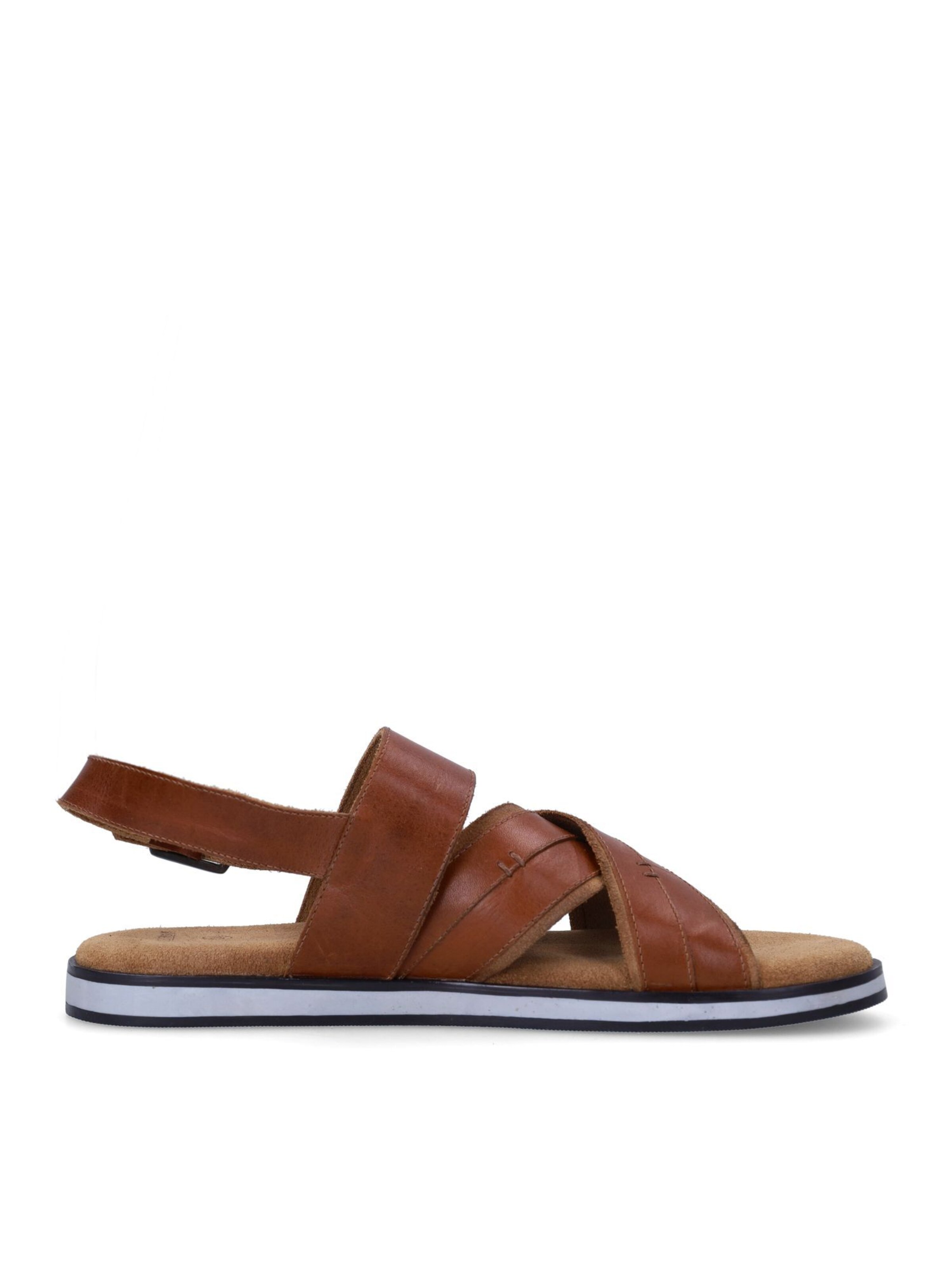 Sandales no stress en marron