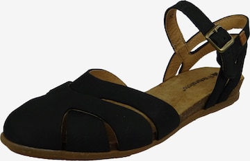 EL NATURALISTA Sandals 'Stella' in Black: front