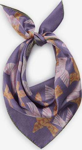 Foulard CODELLO en violet : devant