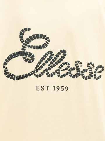 Maglietta 'Deliziosi' di ELLESSE in giallo