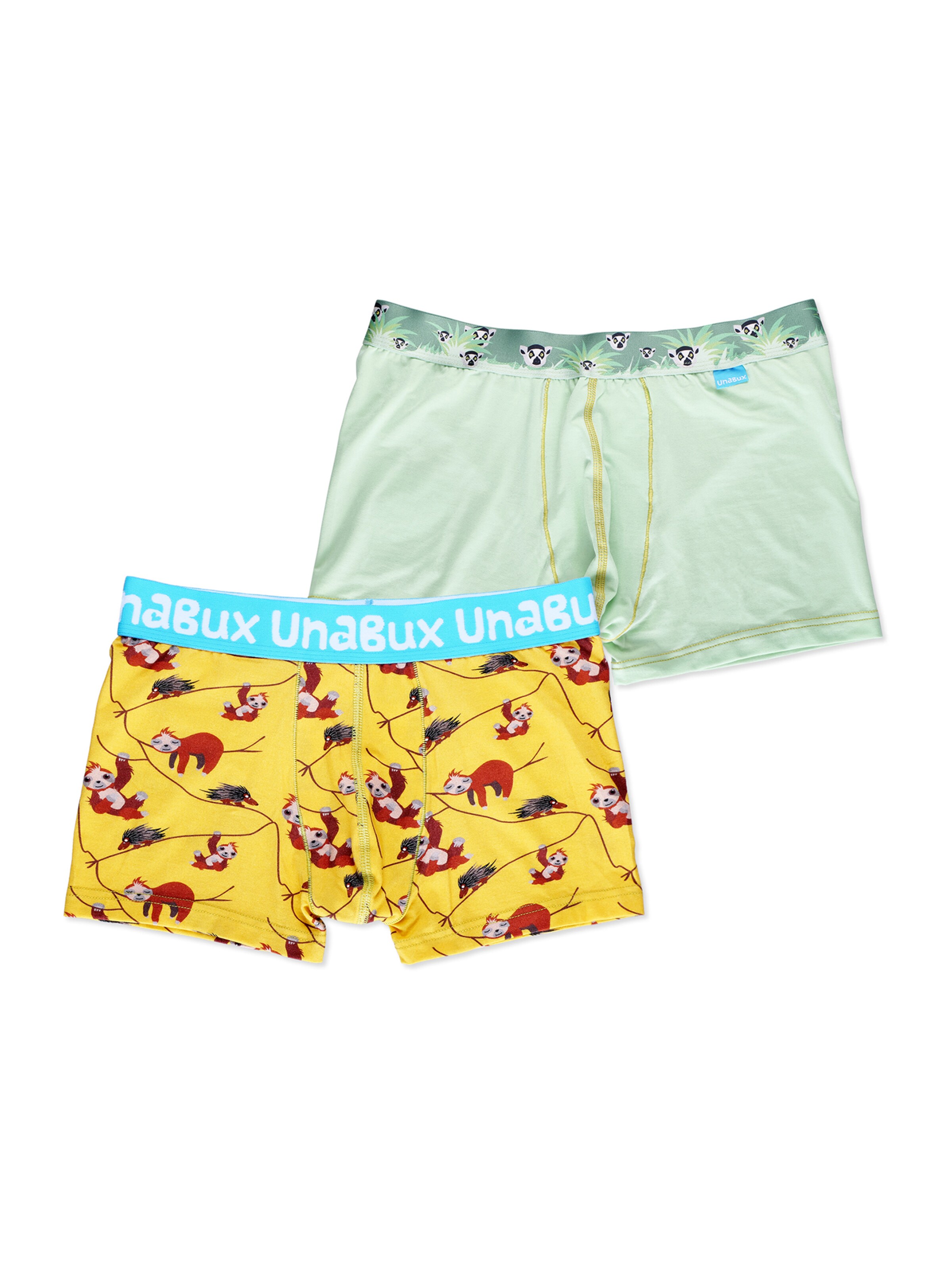 UNABUX Boxer shorts in Yellow: front