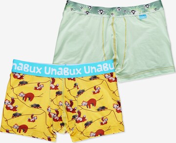 UNABUX Boxer shorts in Yellow: front