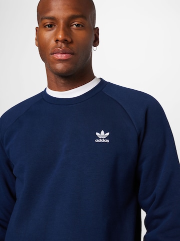 ADIDAS ORIGINALS Sweatshirt 'Trefoil Essentials ' in Blau