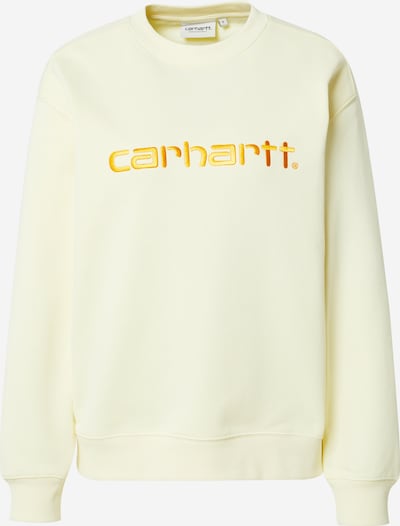 Carhartt WIP Sweat-shirt en jaune / jaune clair, Vue avec produit