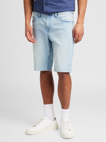 GARCIA Slimfit Shorts in Blau: predná strana