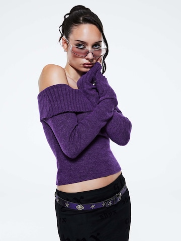 SHYX Sweater 'Hanna' in Purple: front