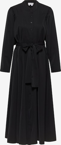 RISA Skjortklänning i svart: framsida