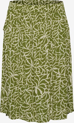 KAFFE CURVE Skirt 'Ami' in Green: front