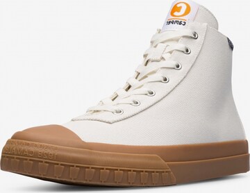 CAMPER Sneakers hoog 'Camaleon 1975' in Wit: voorkant