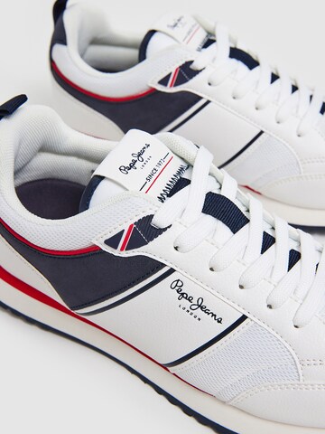 Sneaker bassa 'DUBLIN' di Pepe Jeans in bianco