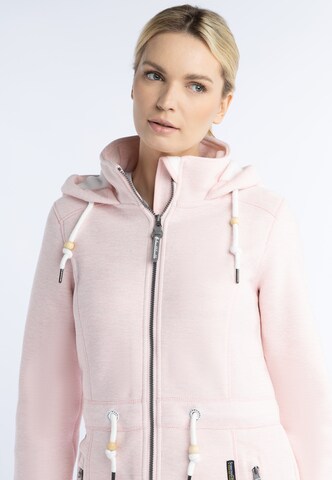 Veste en polaire Schmuddelwedda en rose