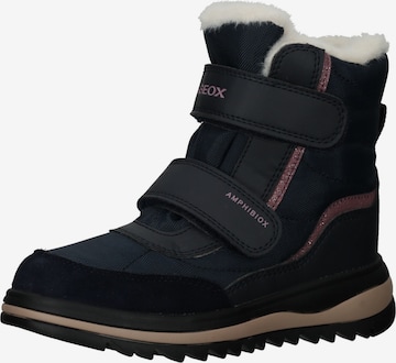 Bottes GEOX en bleu : devant