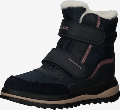 GEOX Bottes en bleu marine, Vue avec produit