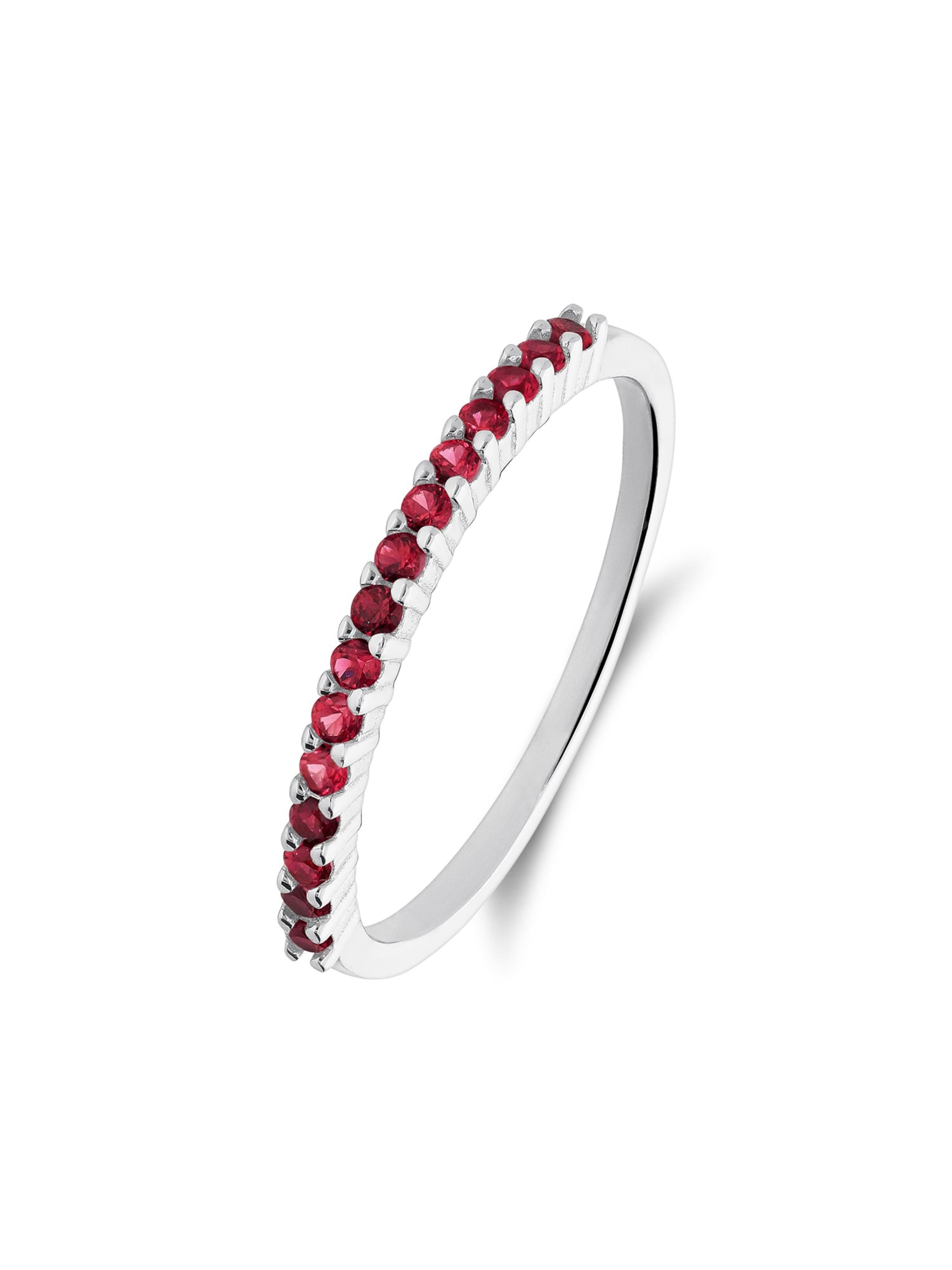 Lucardi Ring 'Chic' in Silver: front