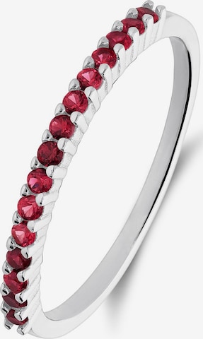 Lucardi Ring 'Chic' in Silver: front