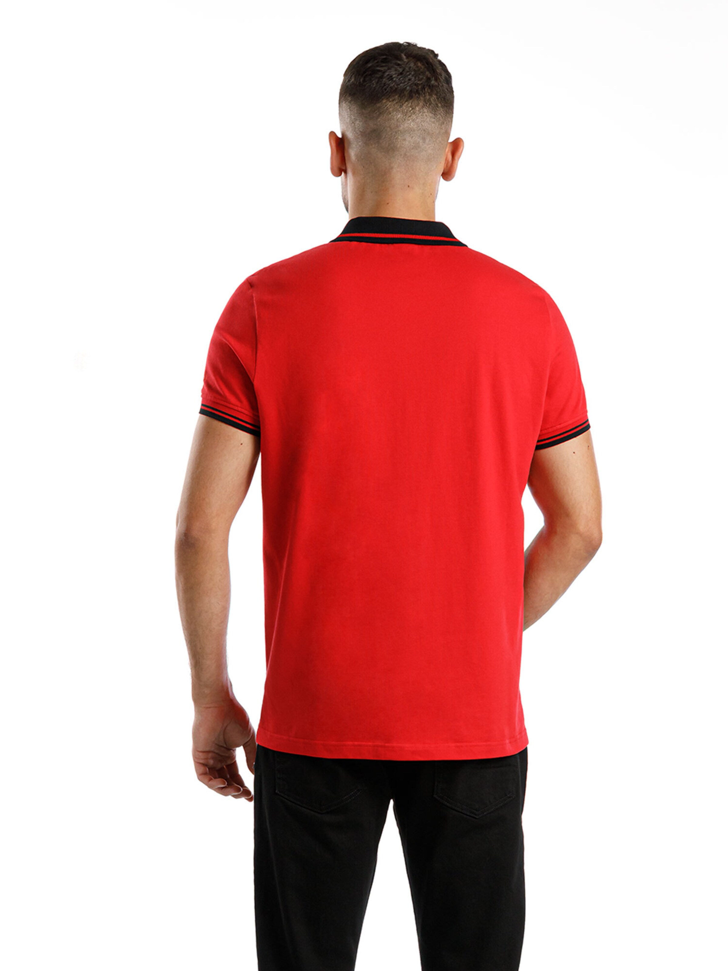 SPITZBUB Shirt 'Rainer' in Red