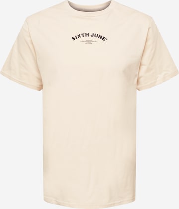Sixth June T-Shirt in Beige: predná strana