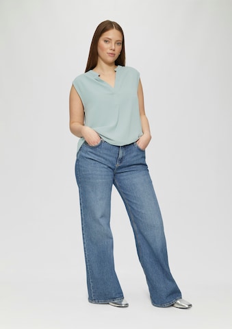 QS Blouse in Groen