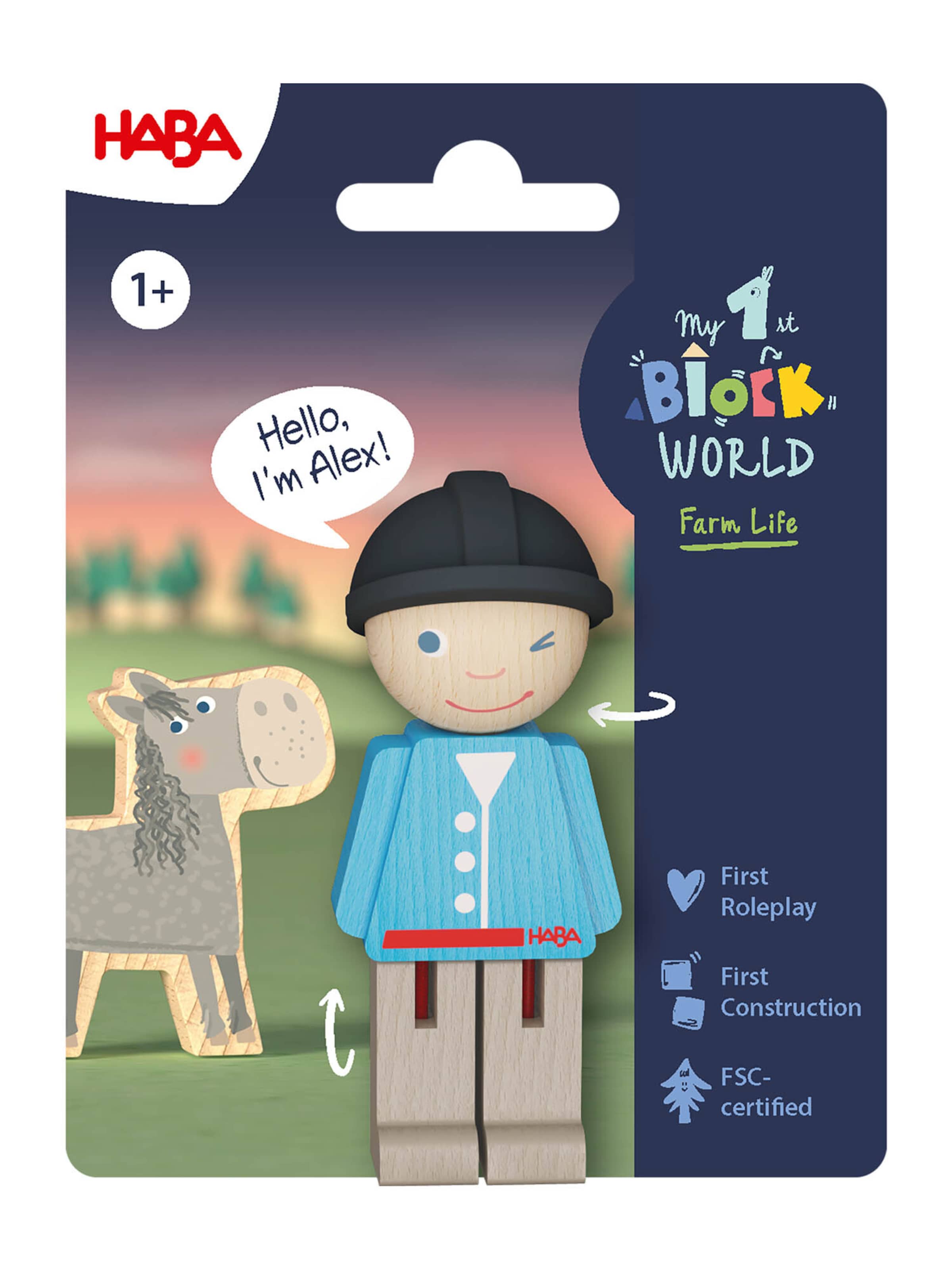 HABA Game ' MFBW Freunde - Reiter Alex und Liz 2-Pack ' in Mixed colours