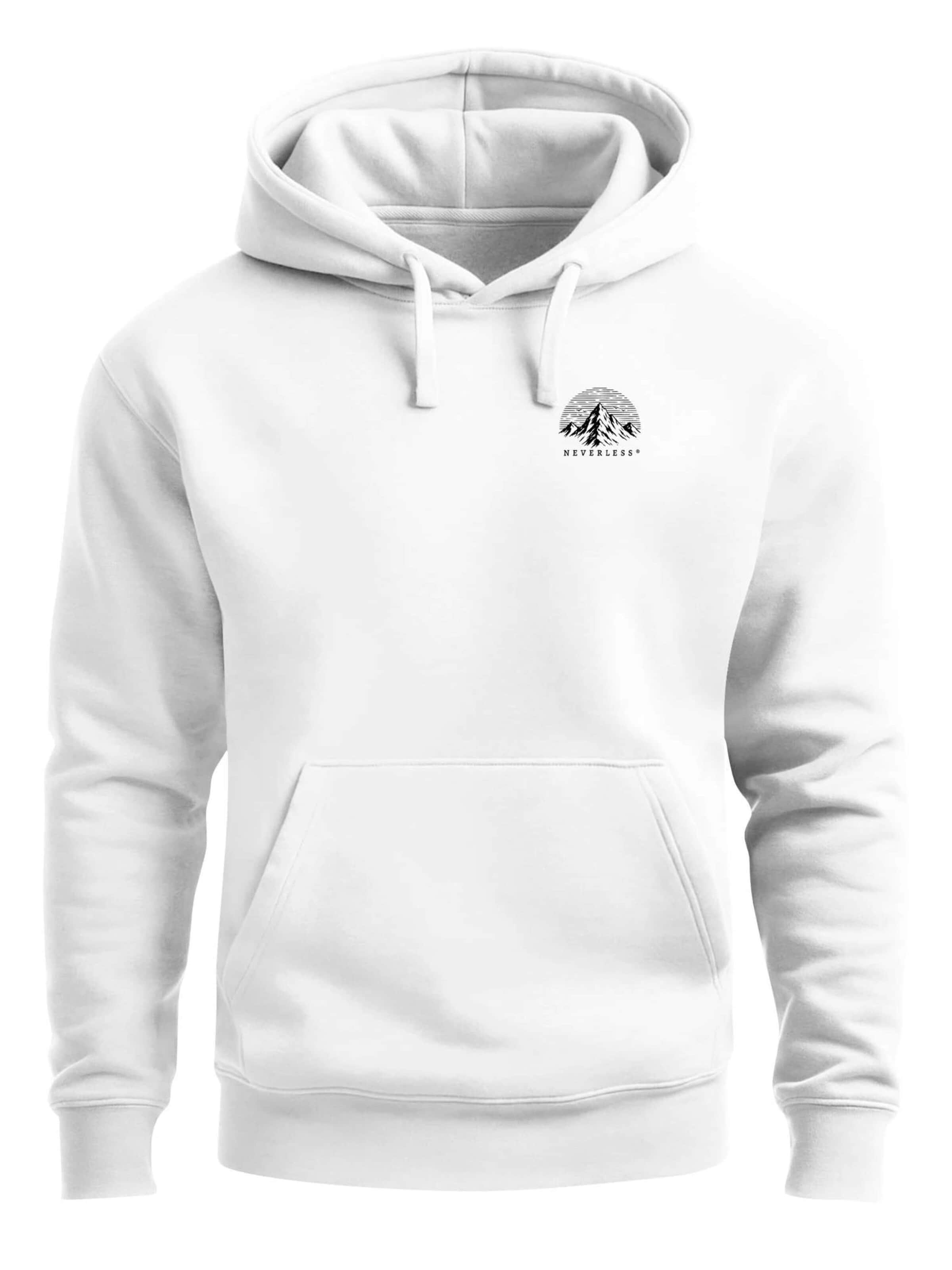 Neverless Sweatshirt 'Into the Unknown' in White