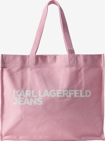 Plase de cumpărături de la KARL LAGERFELD JEANS pe roz: față
