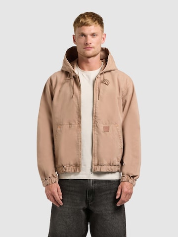 khujo Übergangsjacke 'Darrel' in Braun: Vorderseite