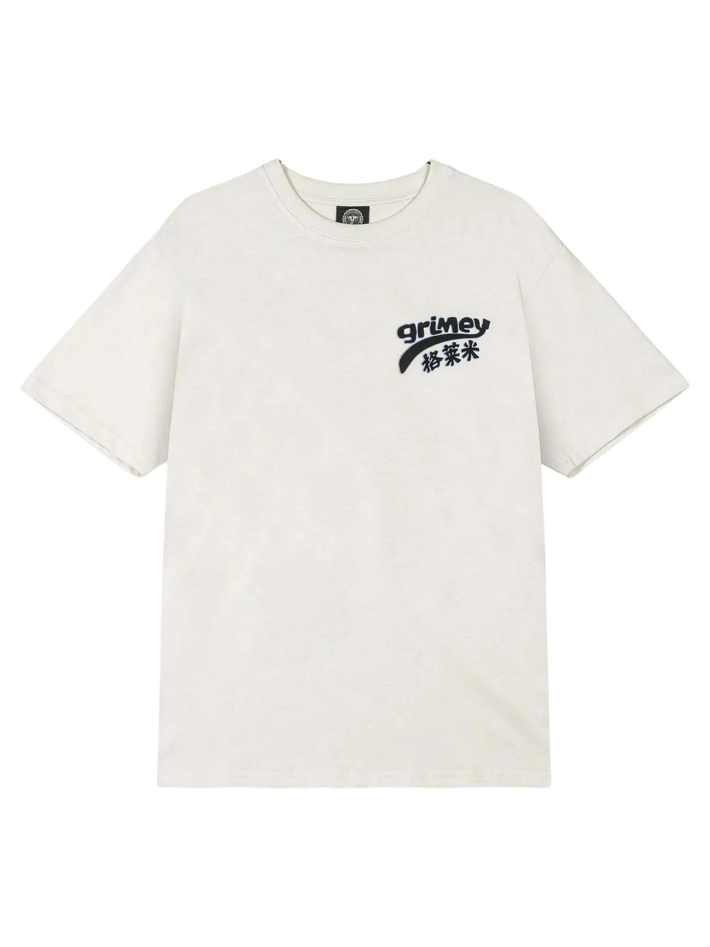 Grimey - Camisa em branco: frente