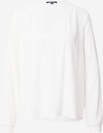 COMMA - Blusa em branco: frente