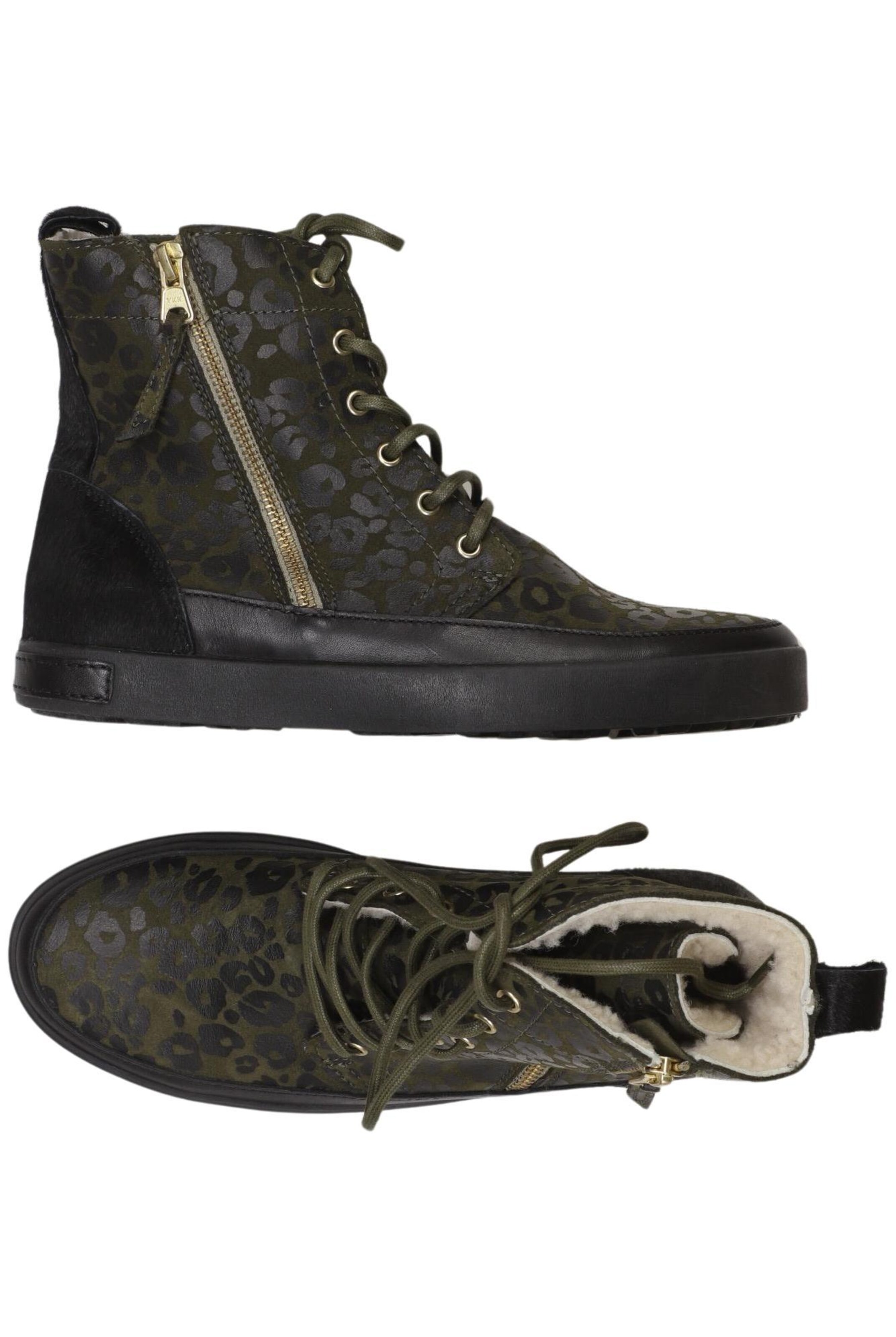 BLACKSTONE Stiefelette 39 in Grün: Vorderseite