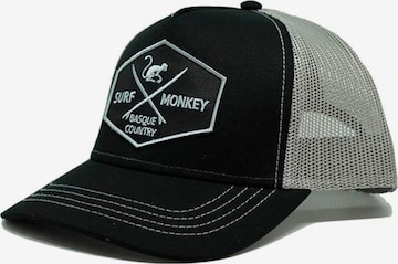 Casquette de sport Surf Monkey en gris : devant