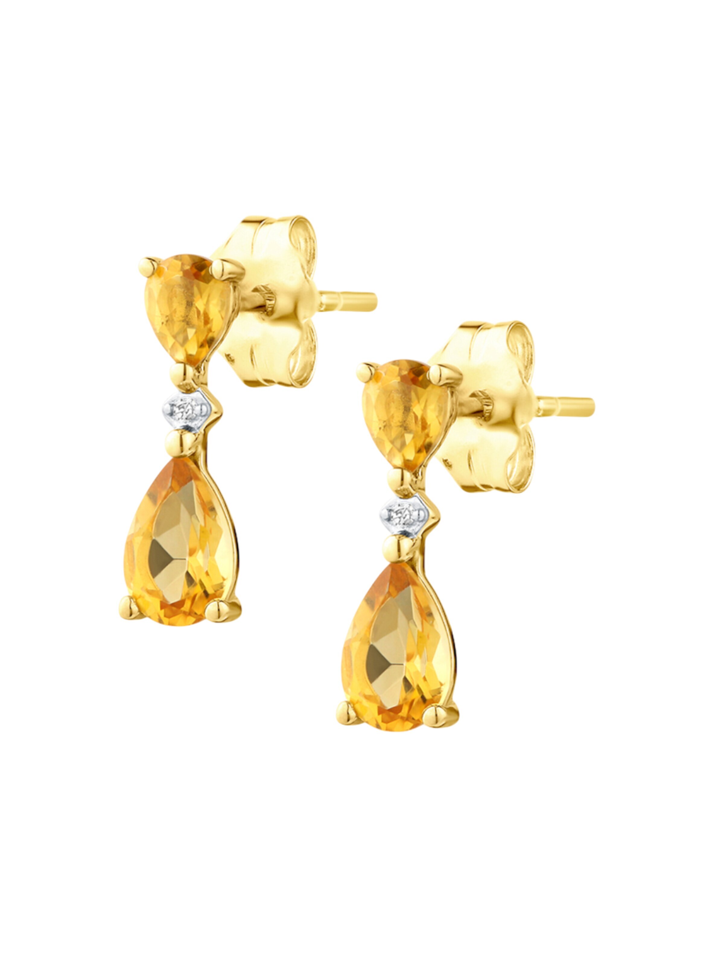 DIAMANT LETERNEL Oorbellen in Goud