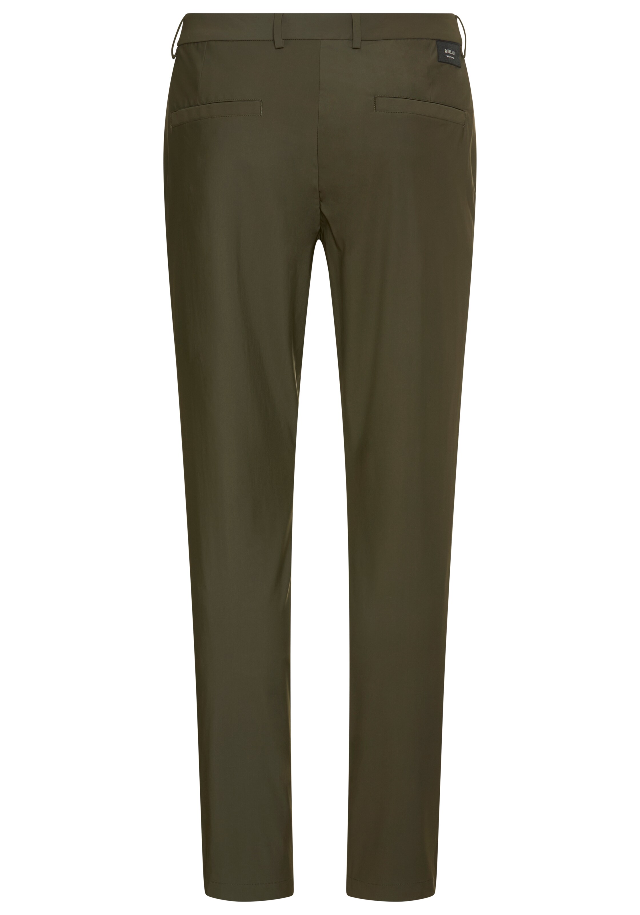 REPLAY Slimfit Hose in Grün