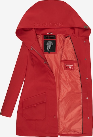 MARIKOO Raincoat 'Mayleen' in Red