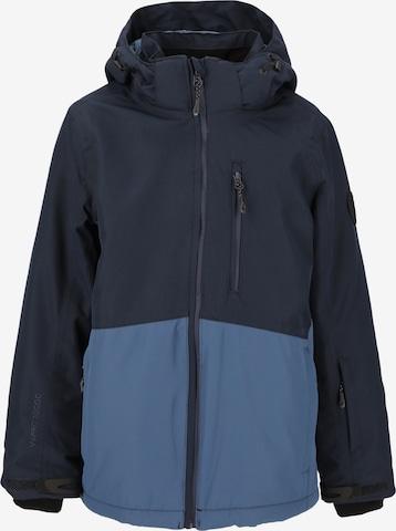 Whistler Winter Jacket 'Drizzle' in Blue: front