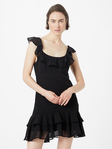 Abercrombie & Fitch Cocktail Dress in Black: front