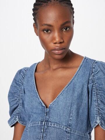 LEVI'S ® - Blusa 'Storia Volume Blouse' em azul