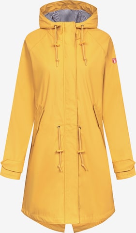 dzeltens Derbe Jaka-mētelis 'Travel Friese Fisher': no priekšpuses