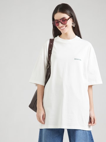 Karo Kauer - Camisa 'Fortune Cookie' em branco