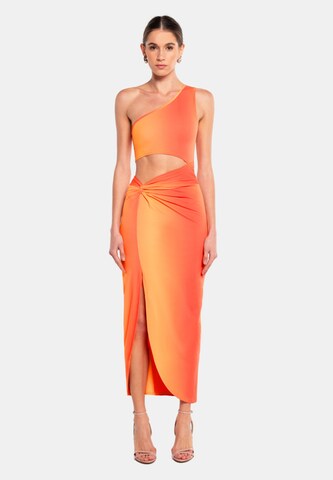 OW Collection Kleid 'Isabel' in Orange