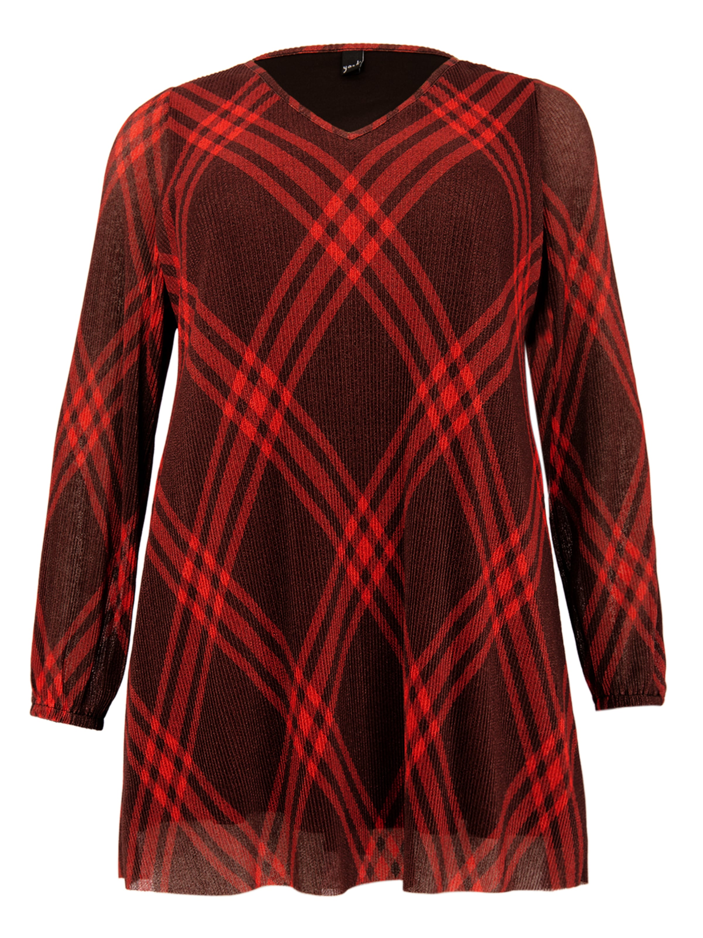 YOEK Tuniek in Rood: voorkant