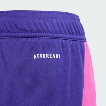 ADIDAS PERFORMANCE Regular Workout Pants 'Germany 24 Away' in Purple