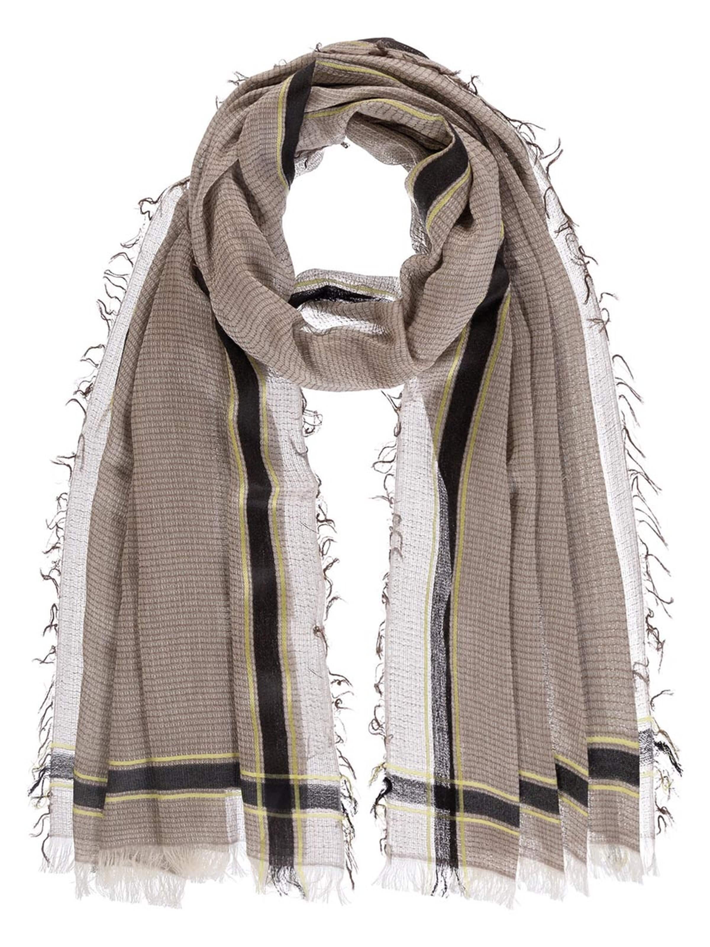 Passigatti Wrap 'Schal Herren mit sportlichen Streifen' in Brown: front