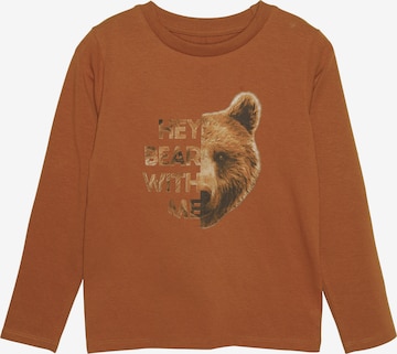 MINYMO Shirt in Brown: front