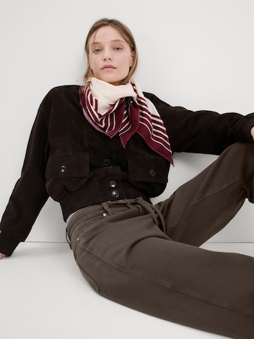 MANGOWide Leg/ Široke nogavice Traperice 'RACHEL' - smeđa boja