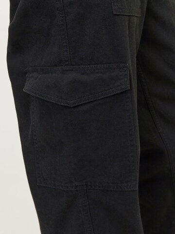 JACK & JONES Regular Cargobroek 'BILL RUSH' in Zwart