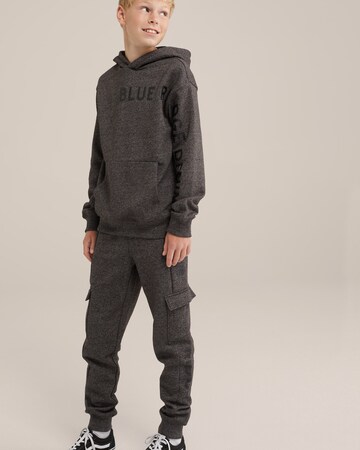 WE Fashion Sweatshirt in Schwarz