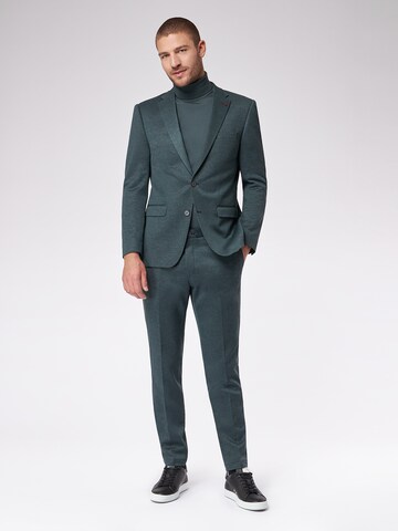 Coupe slim Costume ROY ROBSON en vert